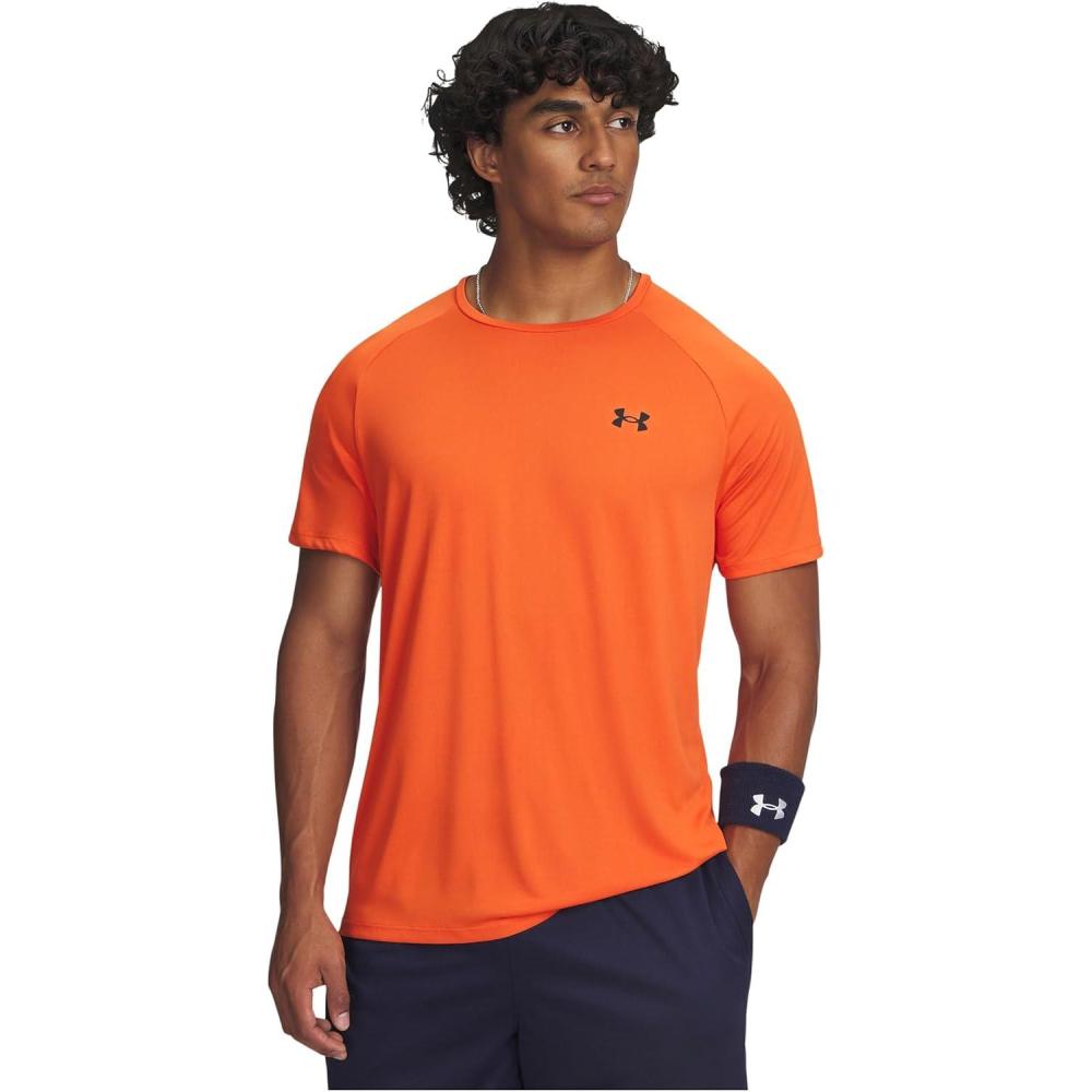 image:imageUnder Armour Mens Tech 20 ShortSleeve TshirtShirtOrange BaseBlack
