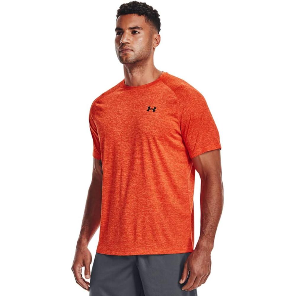 image:imageUnder Armour Mens Tech 20 ShortSleeve TshirtShirtPhoenix Fire 296Black
