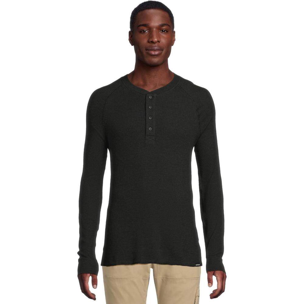 image:imageprAna Mens Touchstone HenleyBlack Heather