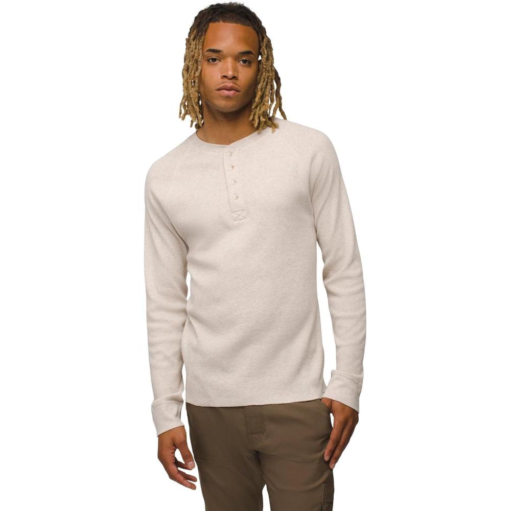image:imageprAna Mens Touchstone HenleyOatmeal Heather