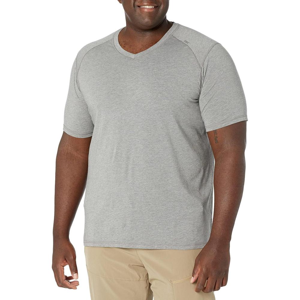 image:imagetasc Performance Mens Carrollton VNeckHeather Gray