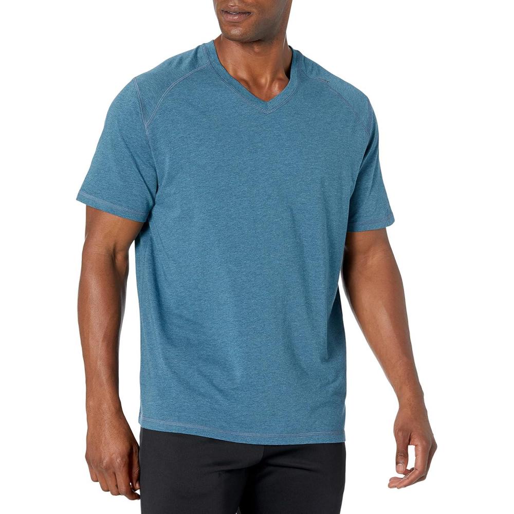 image:imagetasc Performance Mens Carrollton VNeckSapphire Heather
