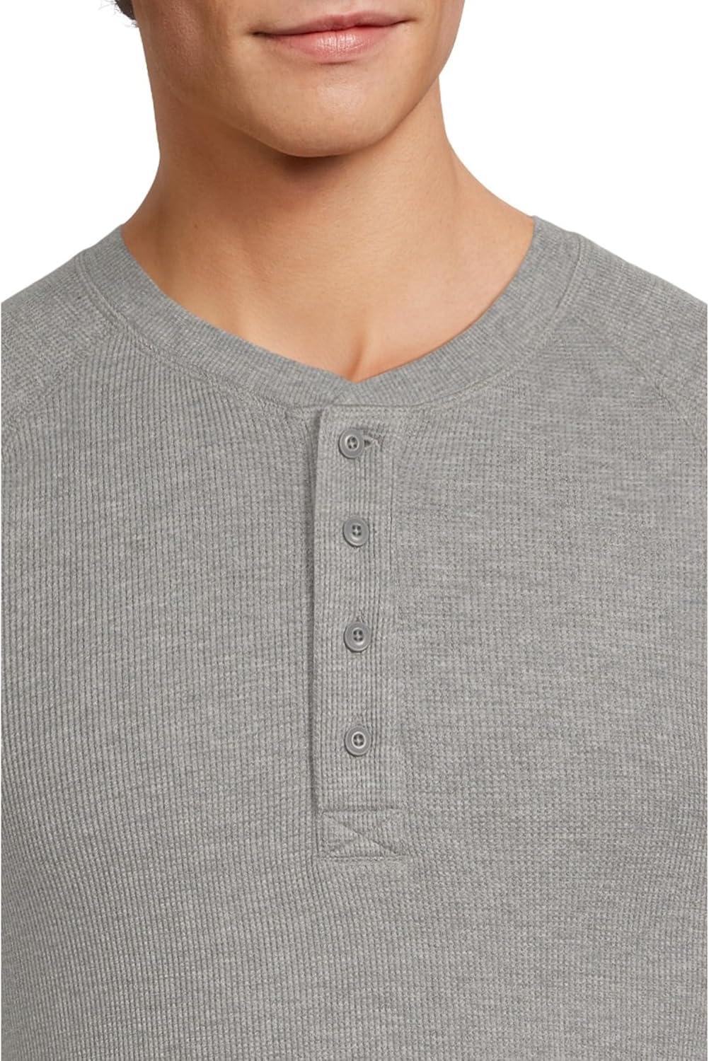 image:imageprAna Mens Touchstone HenleyHeather Grey