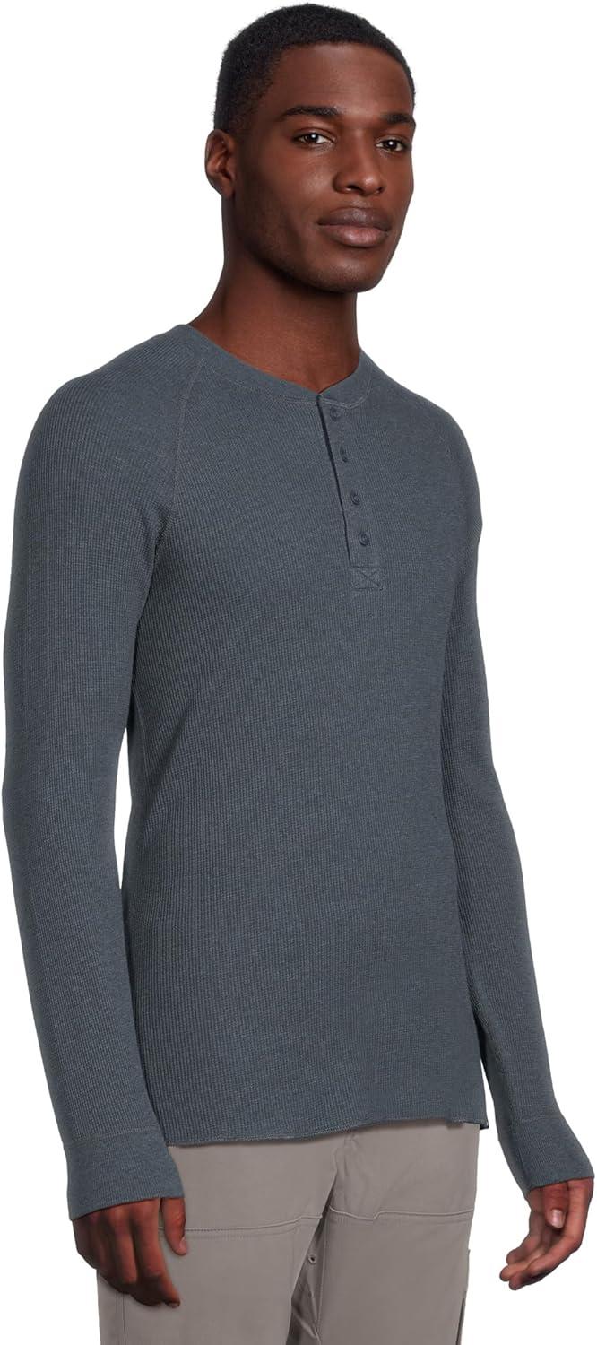image:imageprAna Mens Touchstone HenleyStormy Night Heather 1