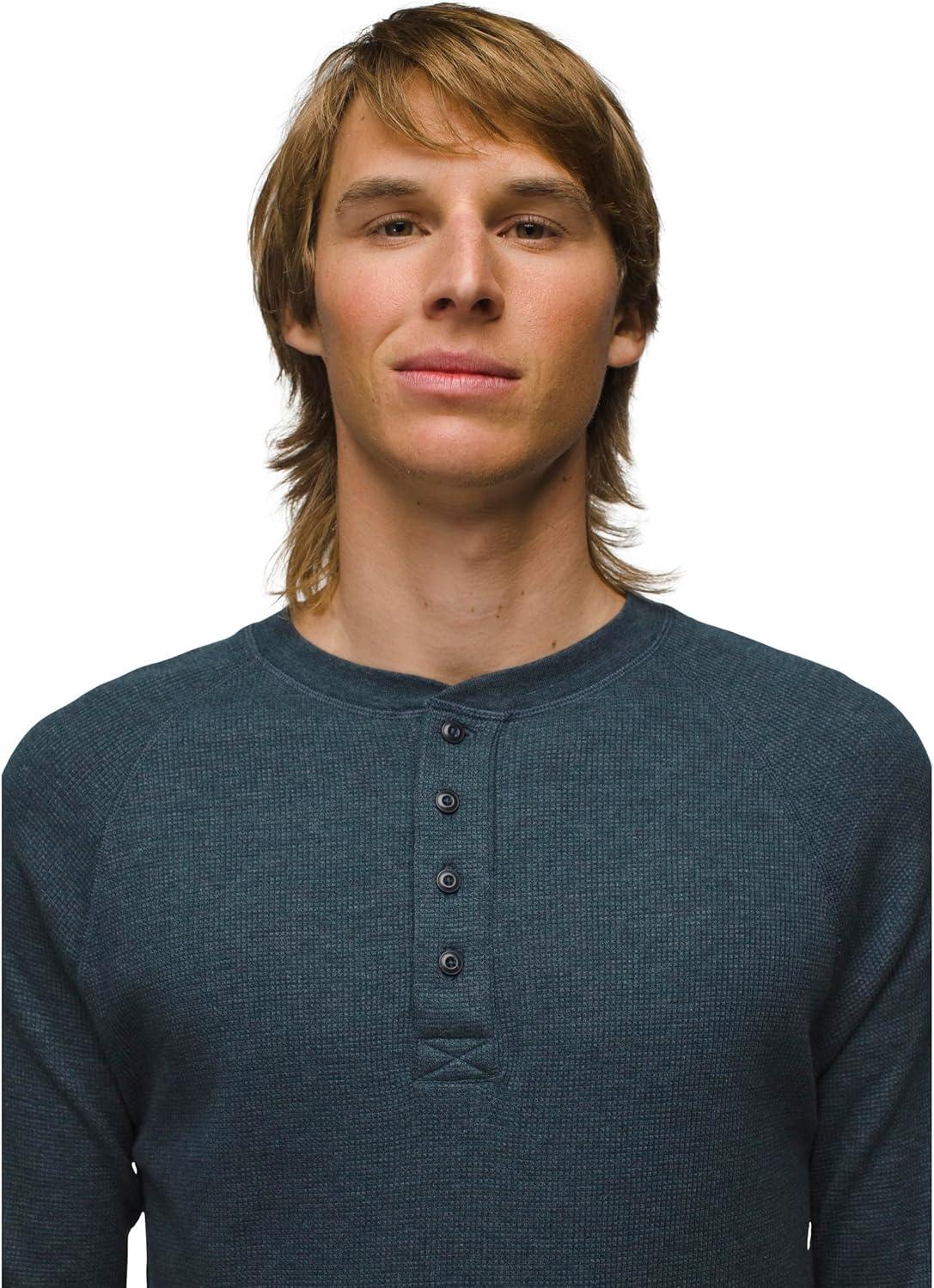 image:imageprAna Mens Touchstone HenleyStormy Night Heather
