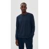 Beyond Yoga Men’s Always Beyond Crew Pullover(Nocturnal Navy)