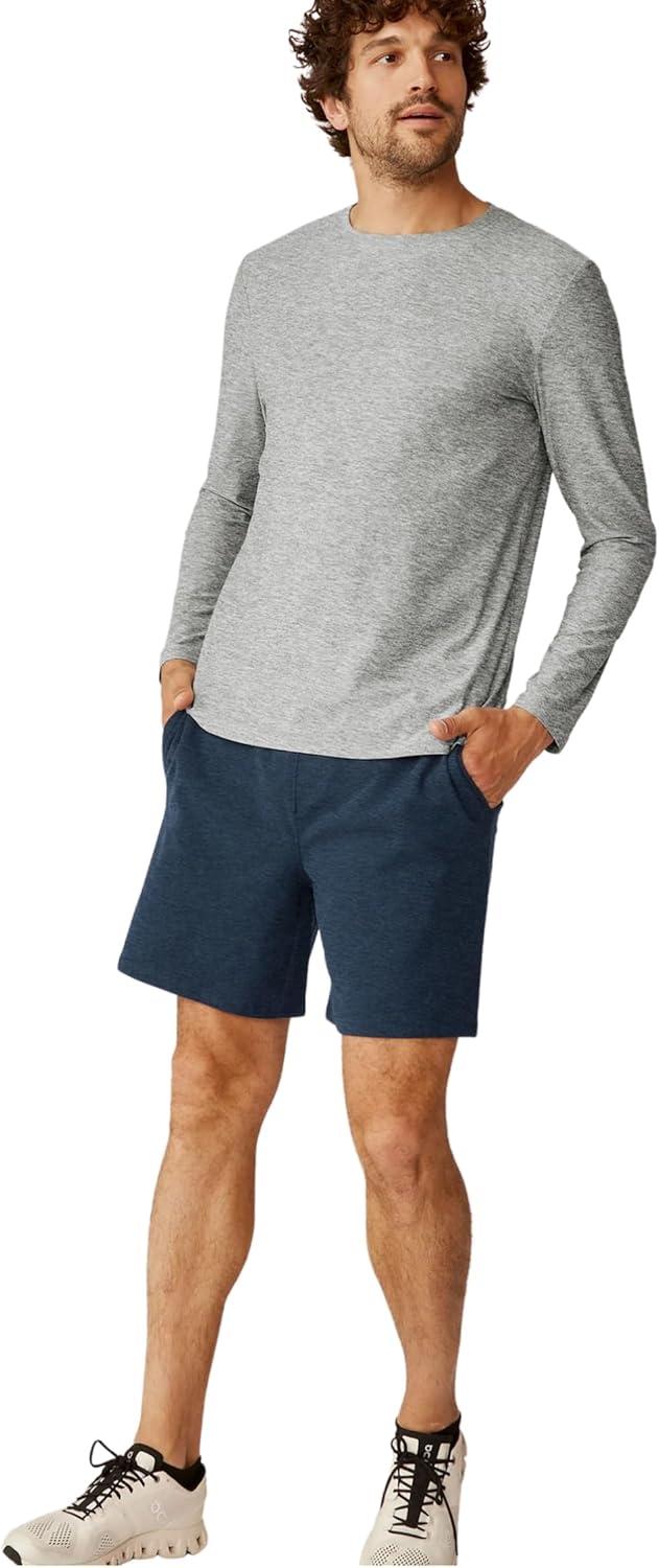 image:imageBeyond Yoga Mens Always Beyond Long Sleeve Crew 20Silver Mist