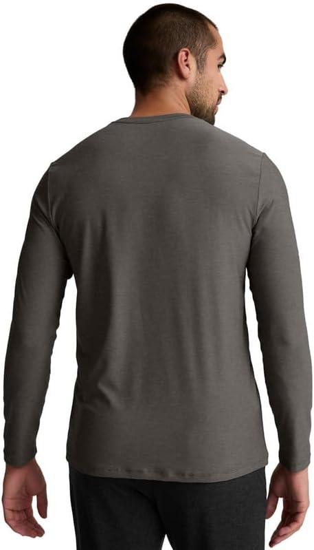 image:imageBeyond Yoga Mens Always Beyond Long Sleeve Crew 20True Gray Heather