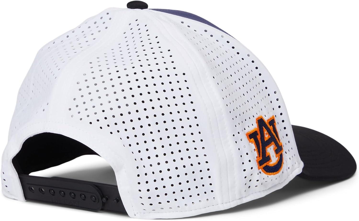 image:imageBlack Clover Standard Auburn Benchmark Adjustable Snapback Hat NavyBlackWhite Laser Cut Orange 3D Clover