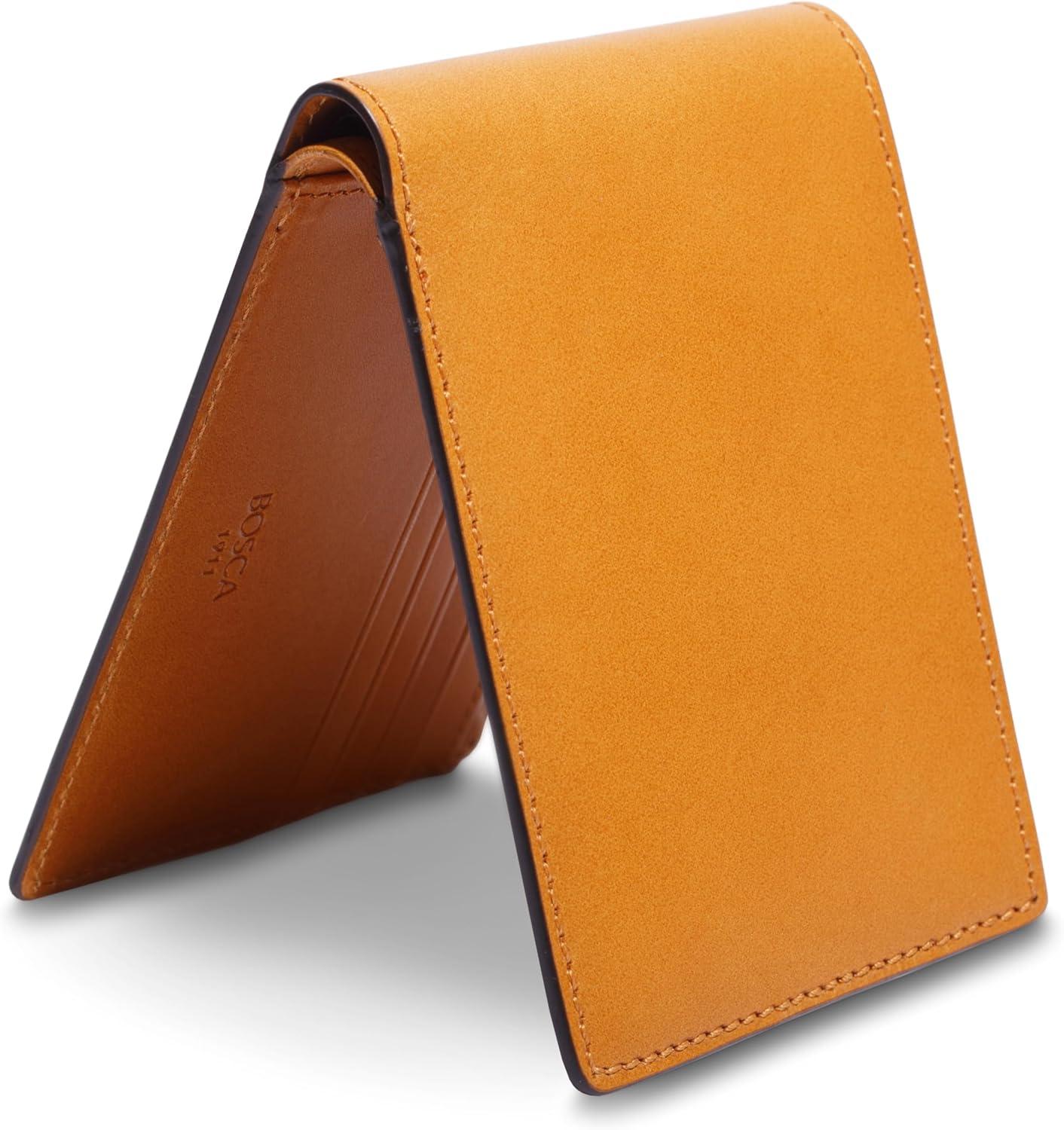 image:imageBosca Britan EightPocket Deluxe Executive Wallet Tan One Size