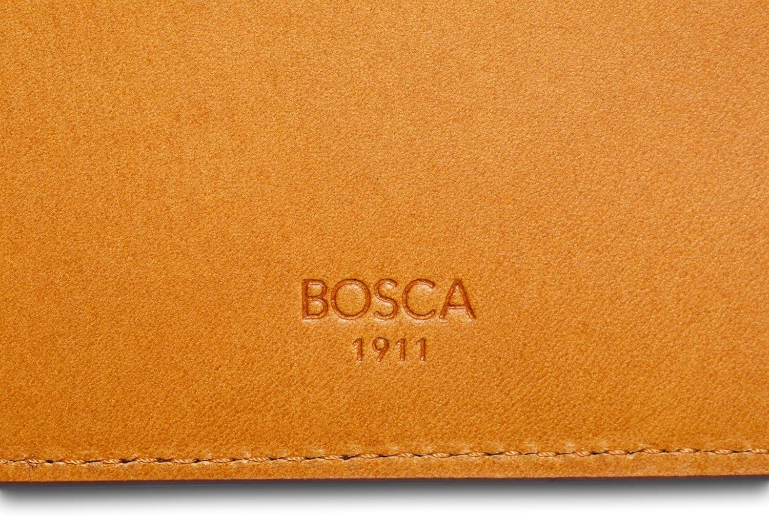 image:imageBosca Britan EightPocket Deluxe Executive Wallet Tan One Size