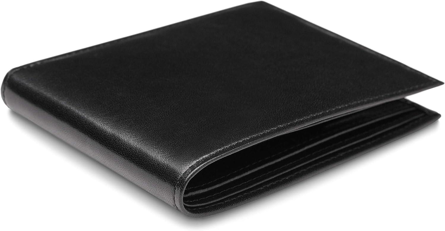 image:imageBosca Mens Wallet Old Leather 8Pocket RFID Wallet for Men CognacBlack