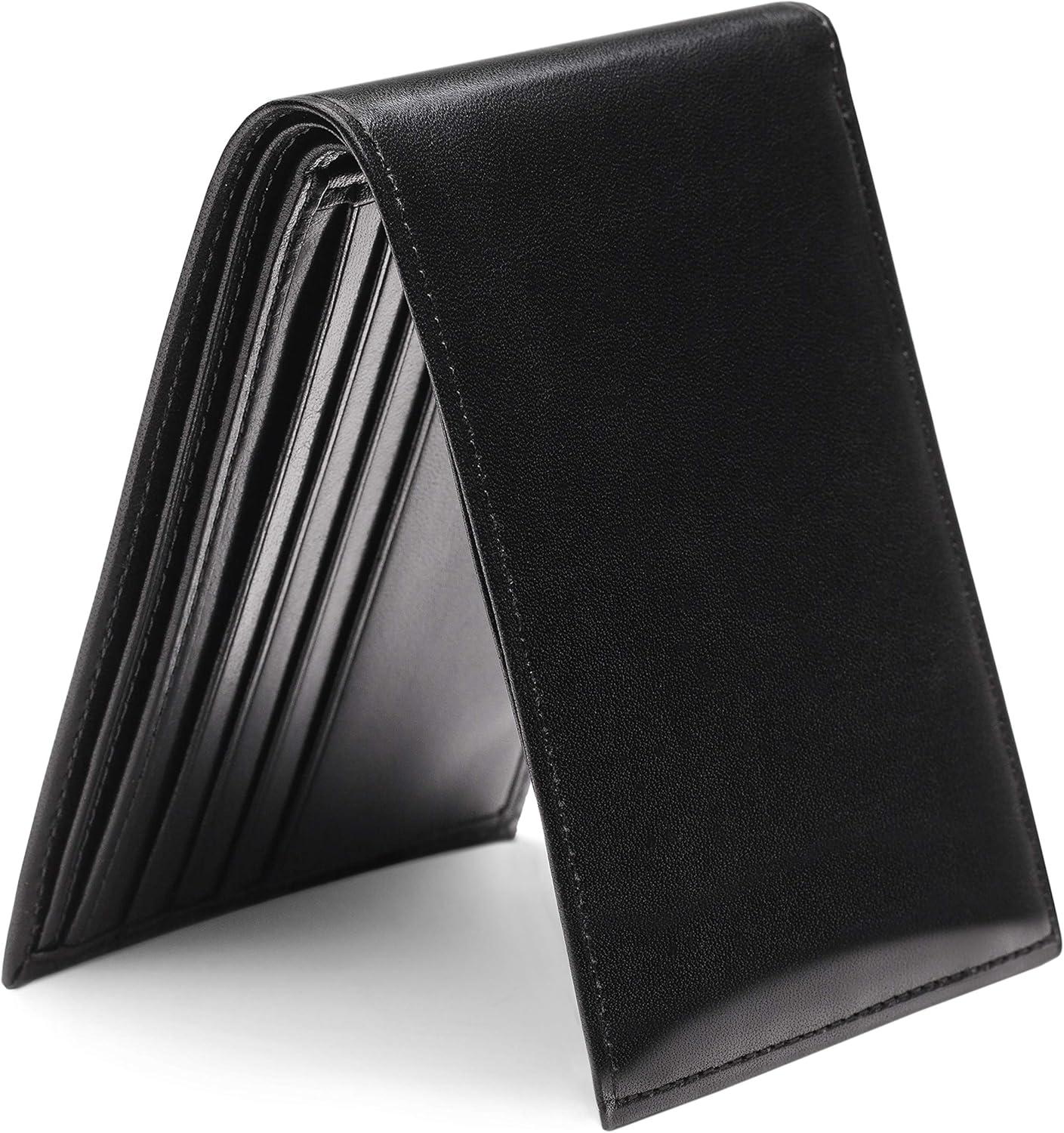 image:imageBosca Mens Wallet Old Leather 8Pocket RFID Wallet for Men CognacBlack