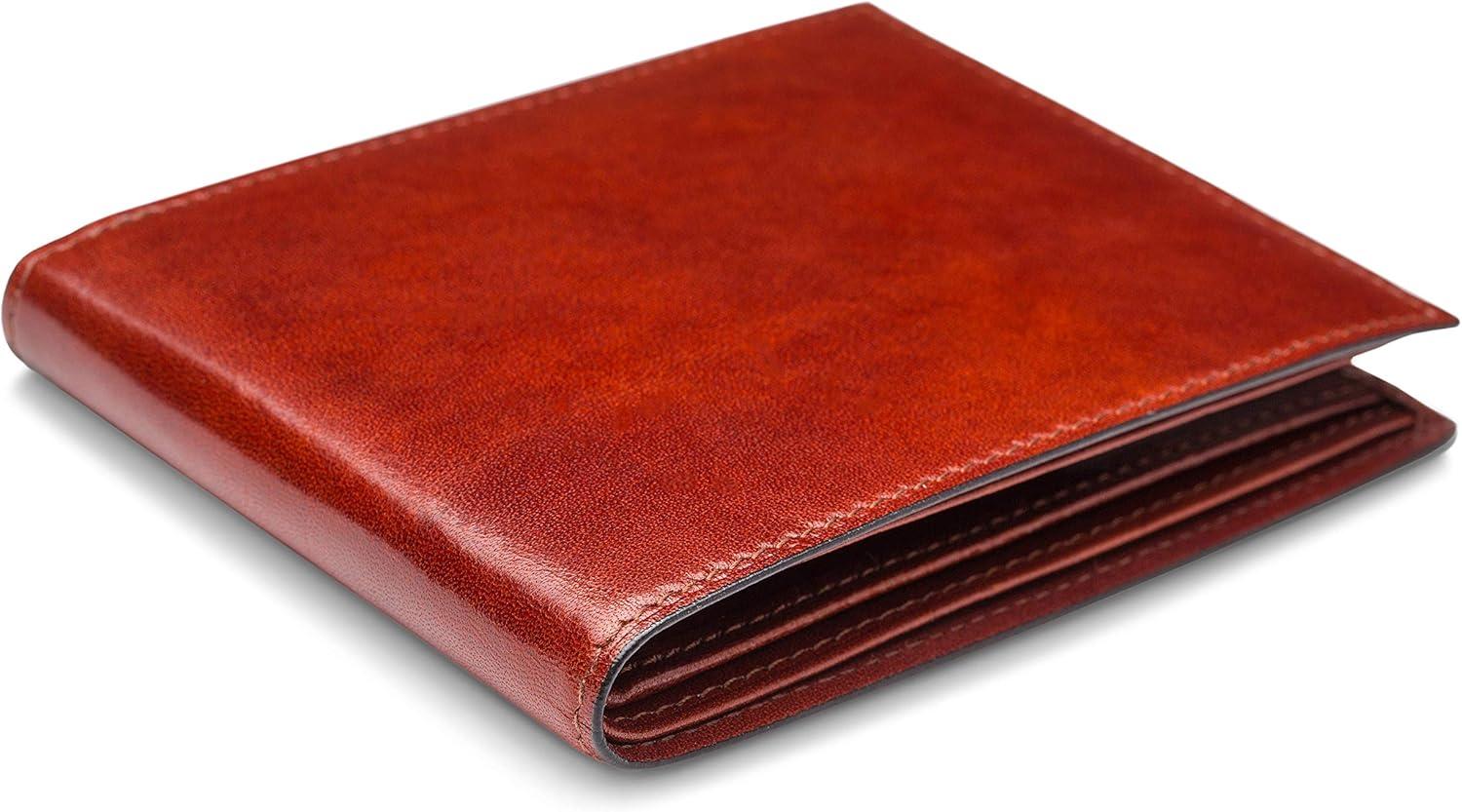 image:imageBosca Mens Wallet Old Leather 8Pocket RFID Wallet for Men CognacCognac