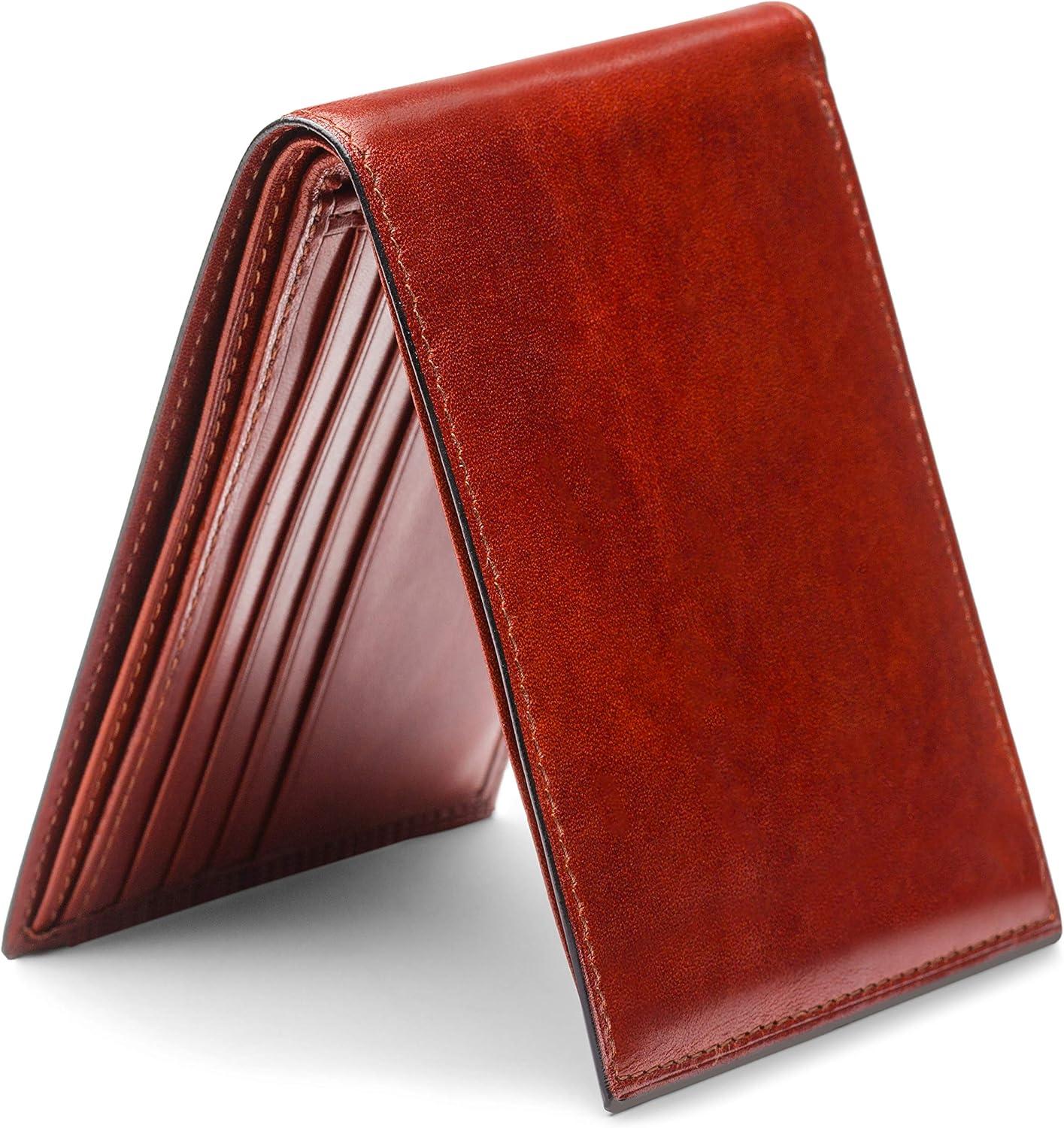 image:imageBosca Mens Wallet Old Leather 8Pocket RFID Wallet for Men CognacCognac