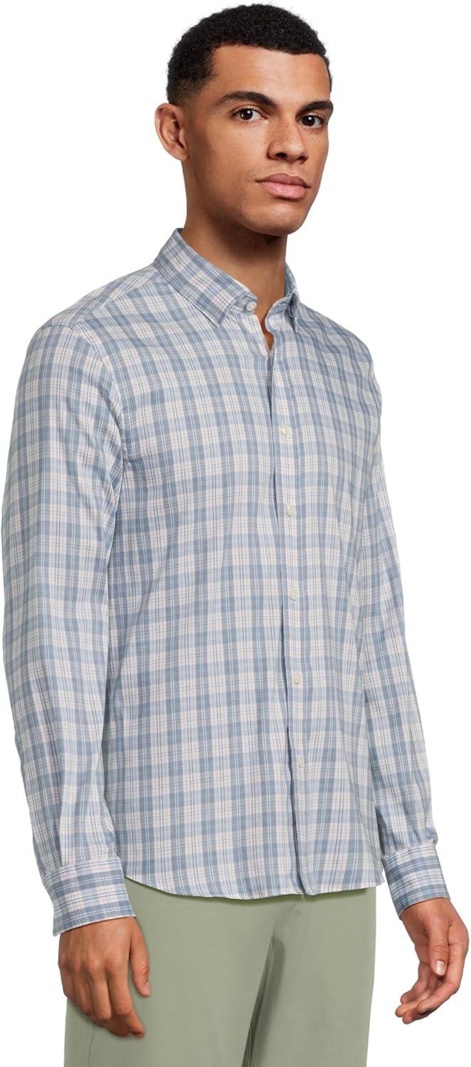 image:imageFaherty Mens The Movement ShirtCloud Lake Plaid