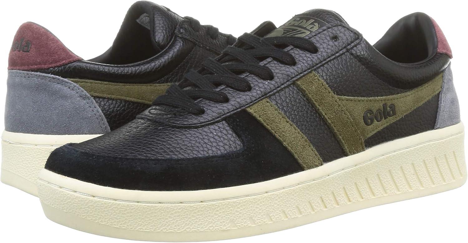 image:imageGola Mens Comet Fashion SneakerBlack Khaki Burgundy