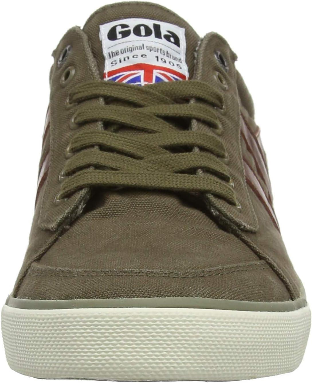 image:imageGola Mens Comet Fashion SneakerGreen Khaki Cognac Nr