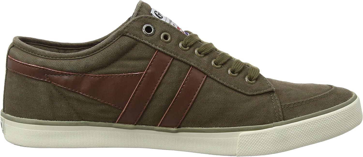 image:imageGola Mens Comet Fashion SneakerGreen Khaki Cognac Nr