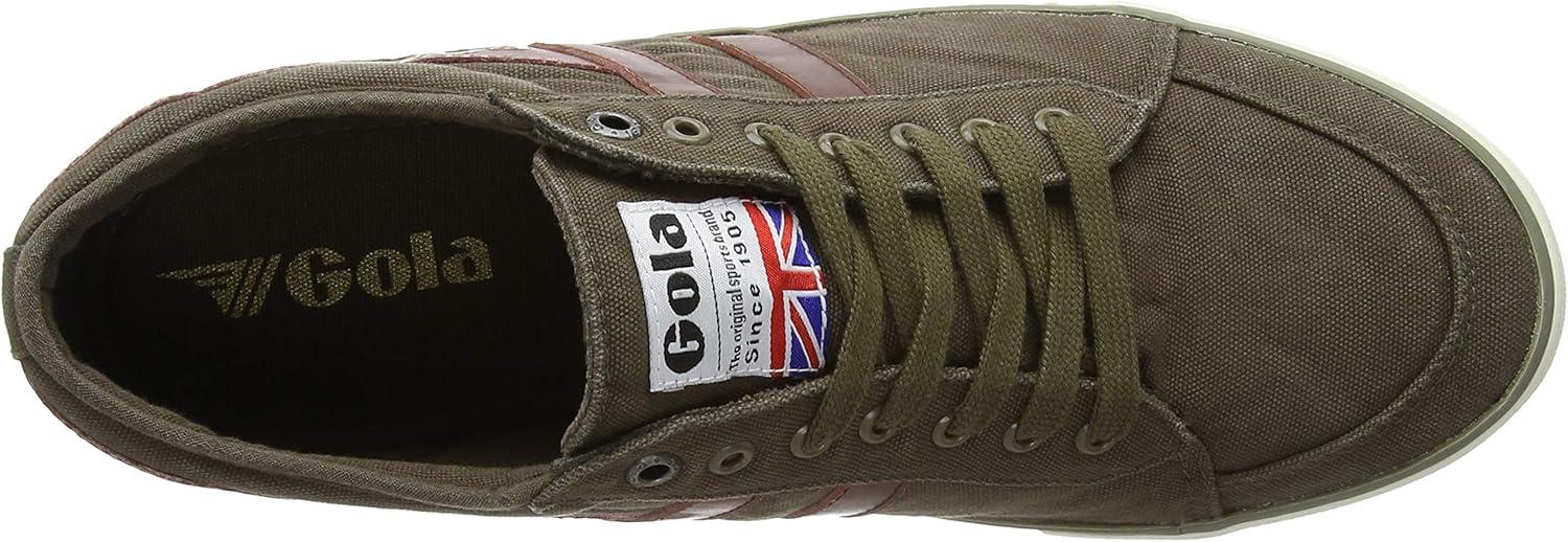 image:imageGola Mens Comet Fashion SneakerGreen Khaki Cognac Nr