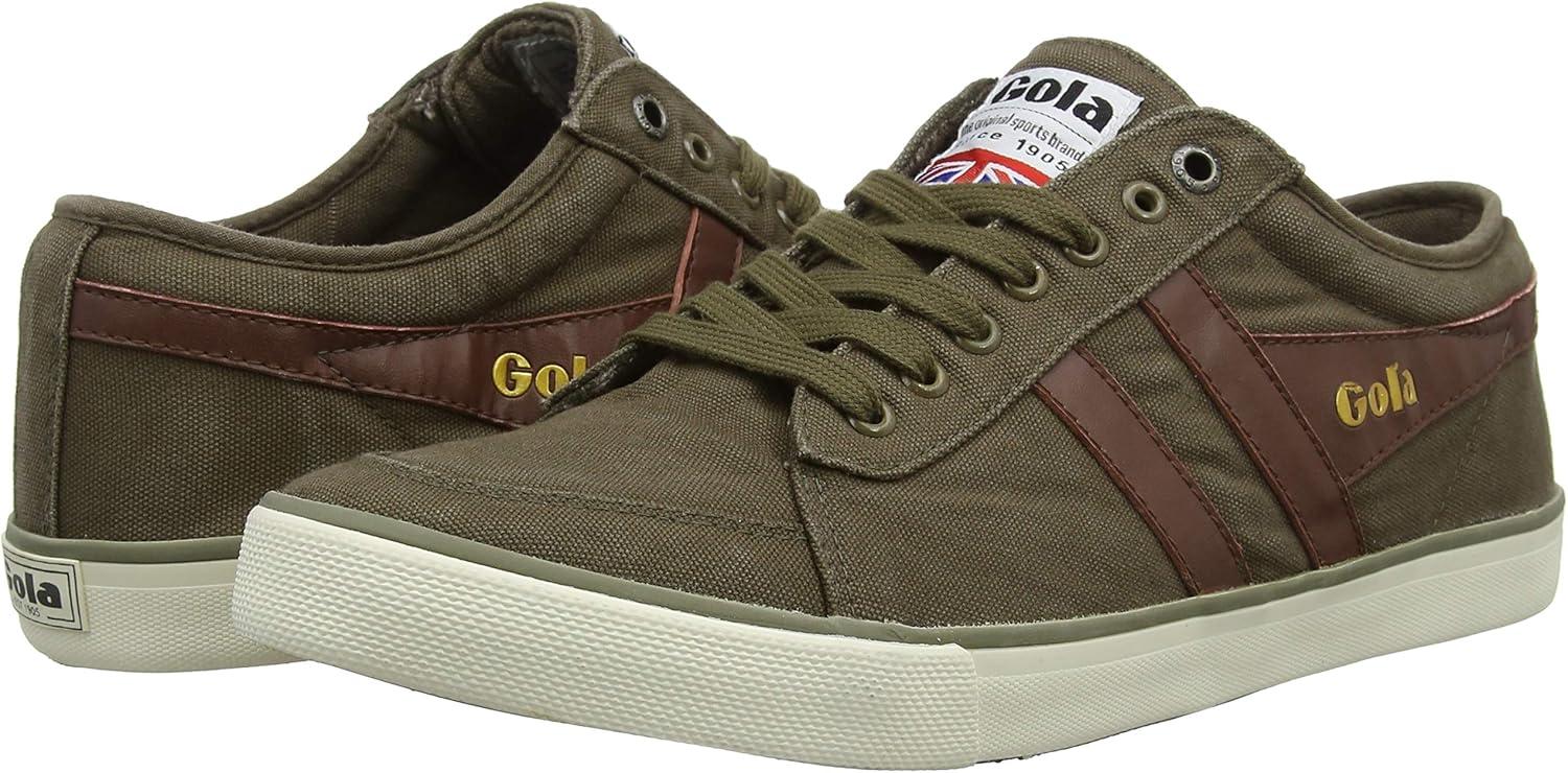 image:imageGola Mens Comet Fashion SneakerGreen Khaki Cognac Nr
