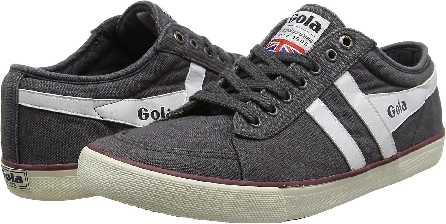 image:imageGola Mens Comet Fashion SneakerGrey Graphite White Burgundy Gw