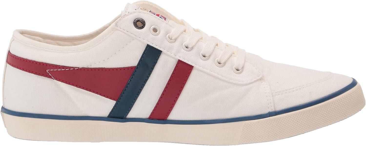 image:imageGola Mens Comet Fashion SneakerOff White Deep Red Vintage Blue