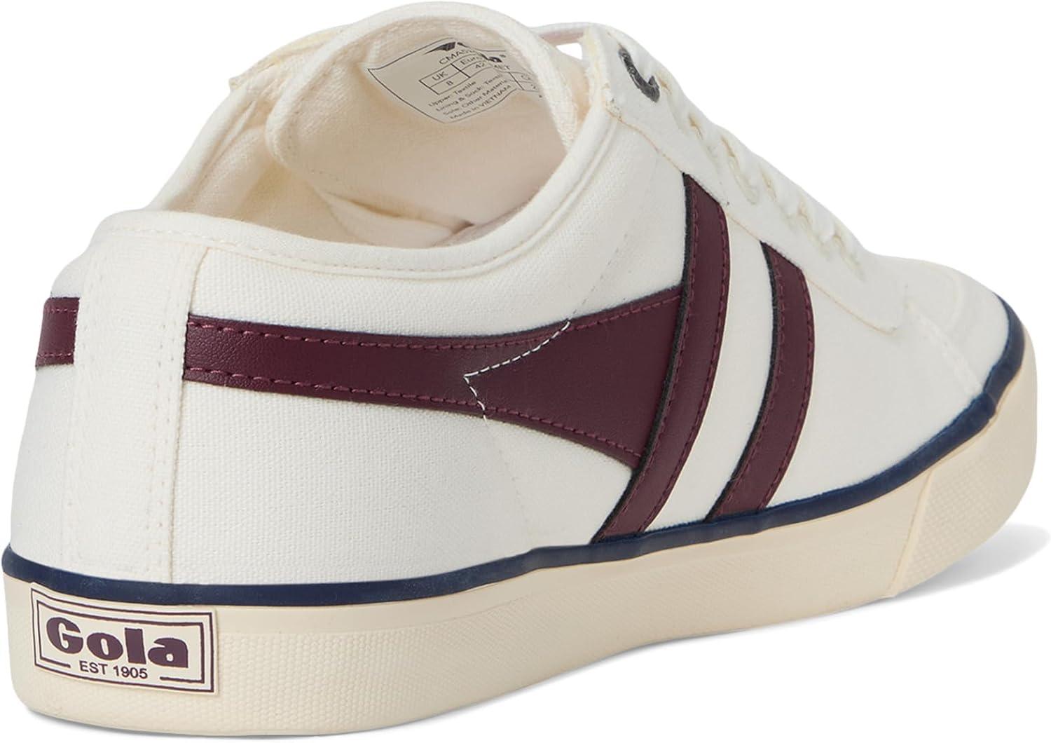image:imageGola Mens Comet Fashion SneakerOffwhiteBurgundyNavy