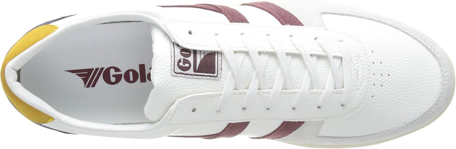 image:imageGola Mens Comet Fashion SneakerWhite Burgundy Sun