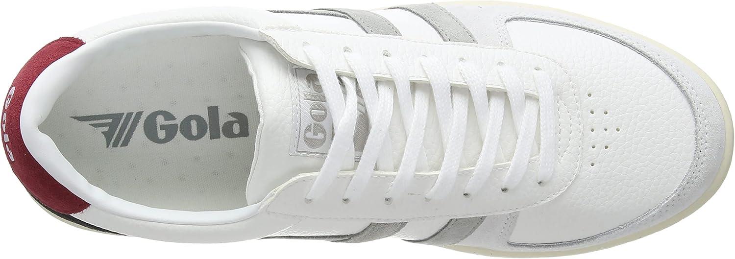 image:imageGola Mens Comet Fashion SneakerWhite Light Grey Deep Red