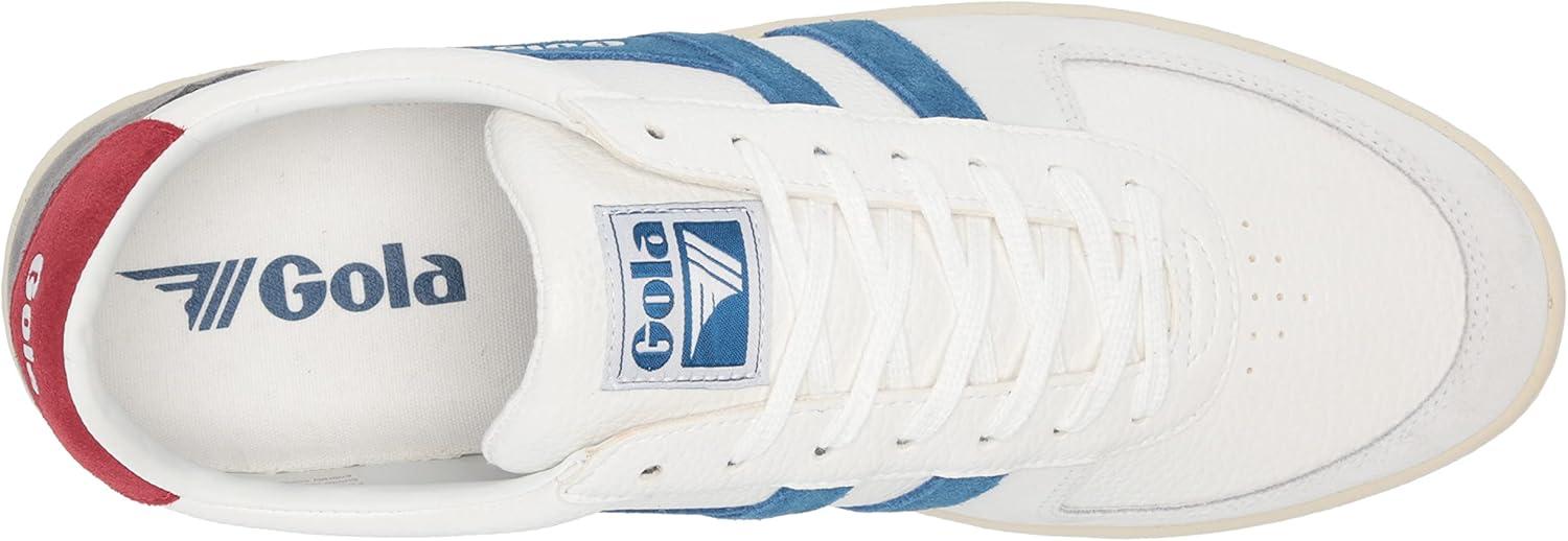 image:imageGola Mens Comet Fashion SneakerWhite Marine Blue Deep Red