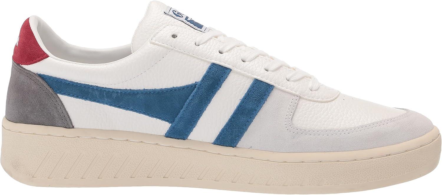image:imageGola Mens Comet Fashion SneakerWhite Marine Blue Deep Red
