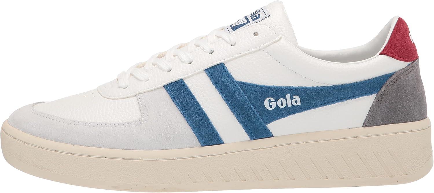 image:imageGola Mens Comet Fashion SneakerWhite Marine Blue Deep Red