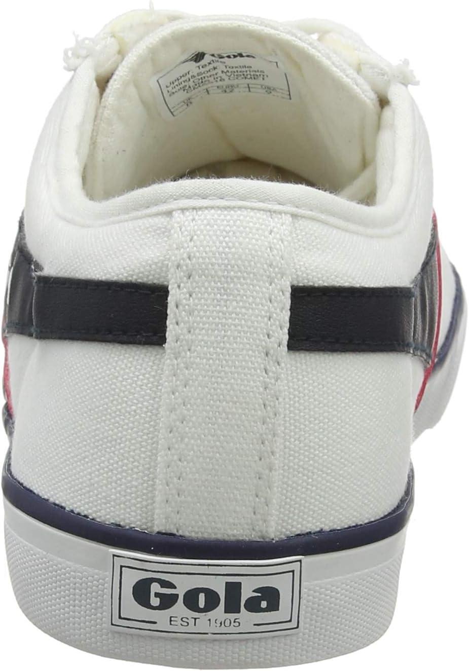image:imageGola Mens Comet Fashion SneakerWhite White Red Navy Aw