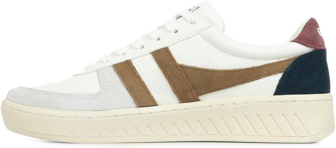 image:imageGola Mens Comet Fashion SneakerWhiteTobaccoBurgundy