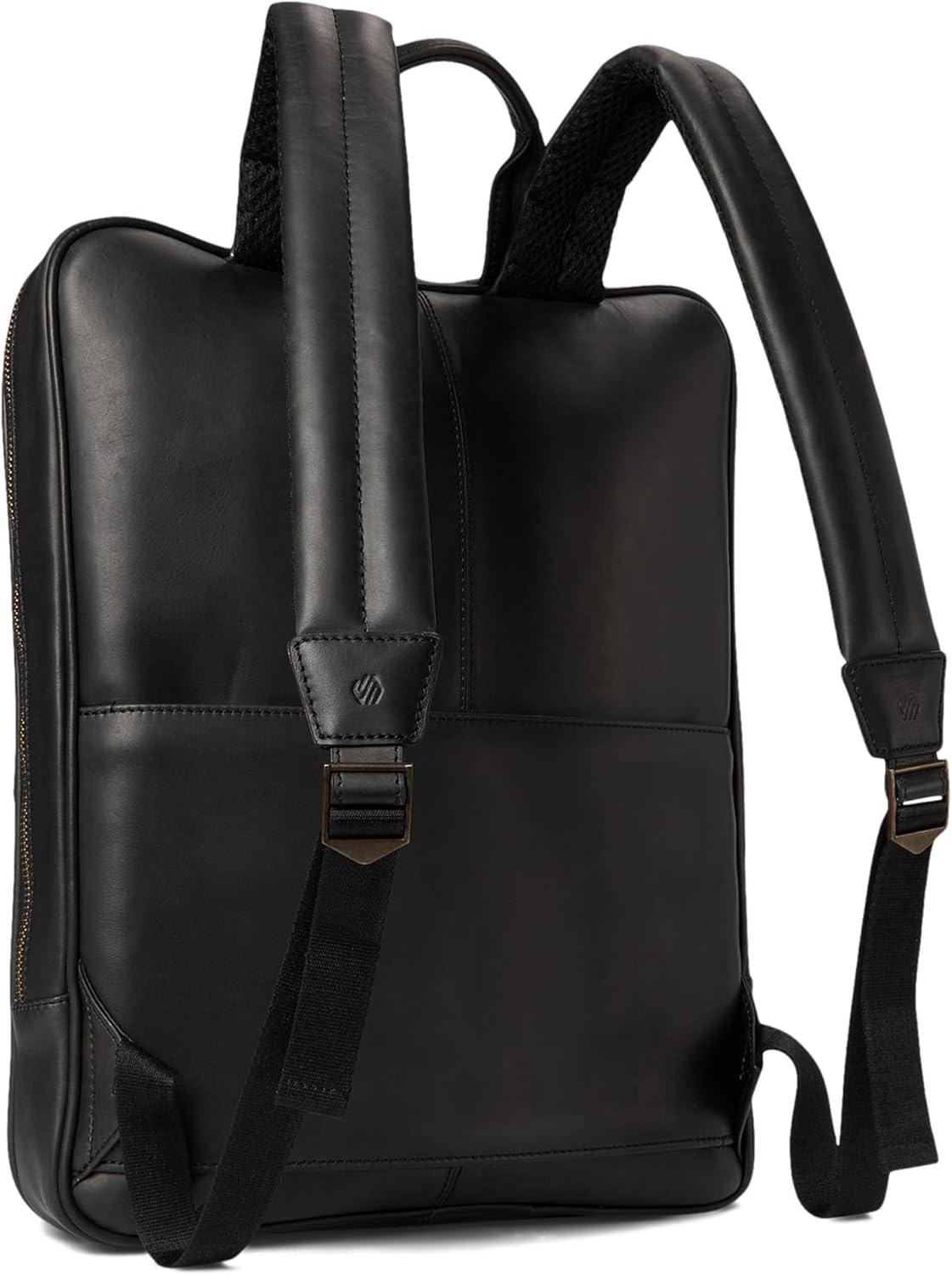 image:imageJohnston amp Murphy Rhodes Commuter Backpack Tan Full GrainBlack Full Grain