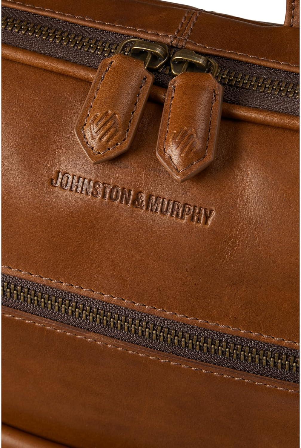 image:imageJohnston amp Murphy Rhodes Commuter Backpack Tan Full GrainTan Full Grain