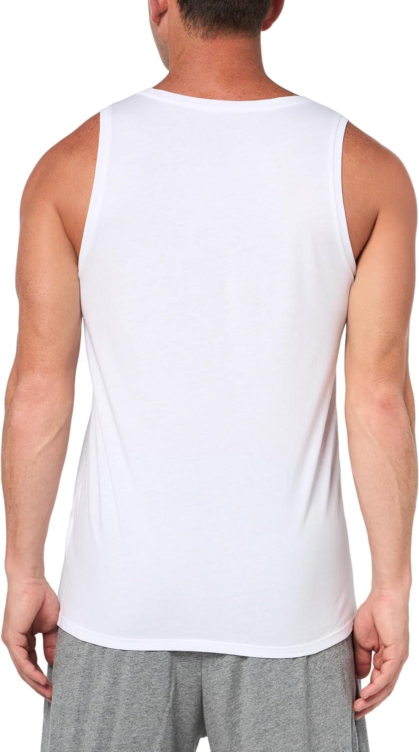 image:imageLacoste Mens 100 Cotton Slim Fit Tank Top 3PackWhite