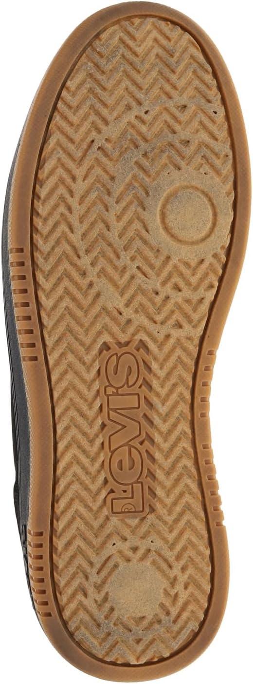 image:imageLevis Mens Drive Lo Synthetic Leather Casual Lace Up Sneaker ShoeBlack
