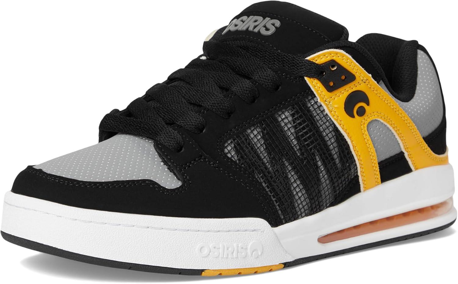 image:imageOsiris Mens PixelBlackCharcoalYellow