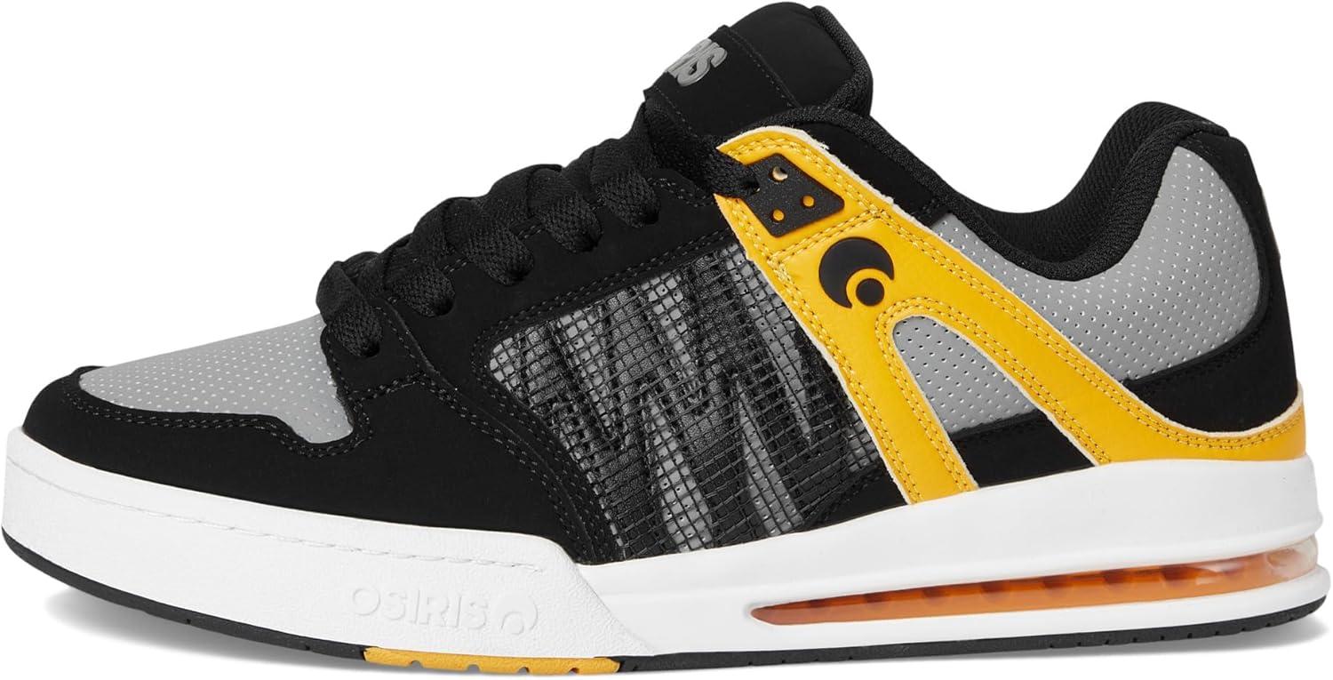 image:imageOsiris Mens PixelBlackCharcoalYellow