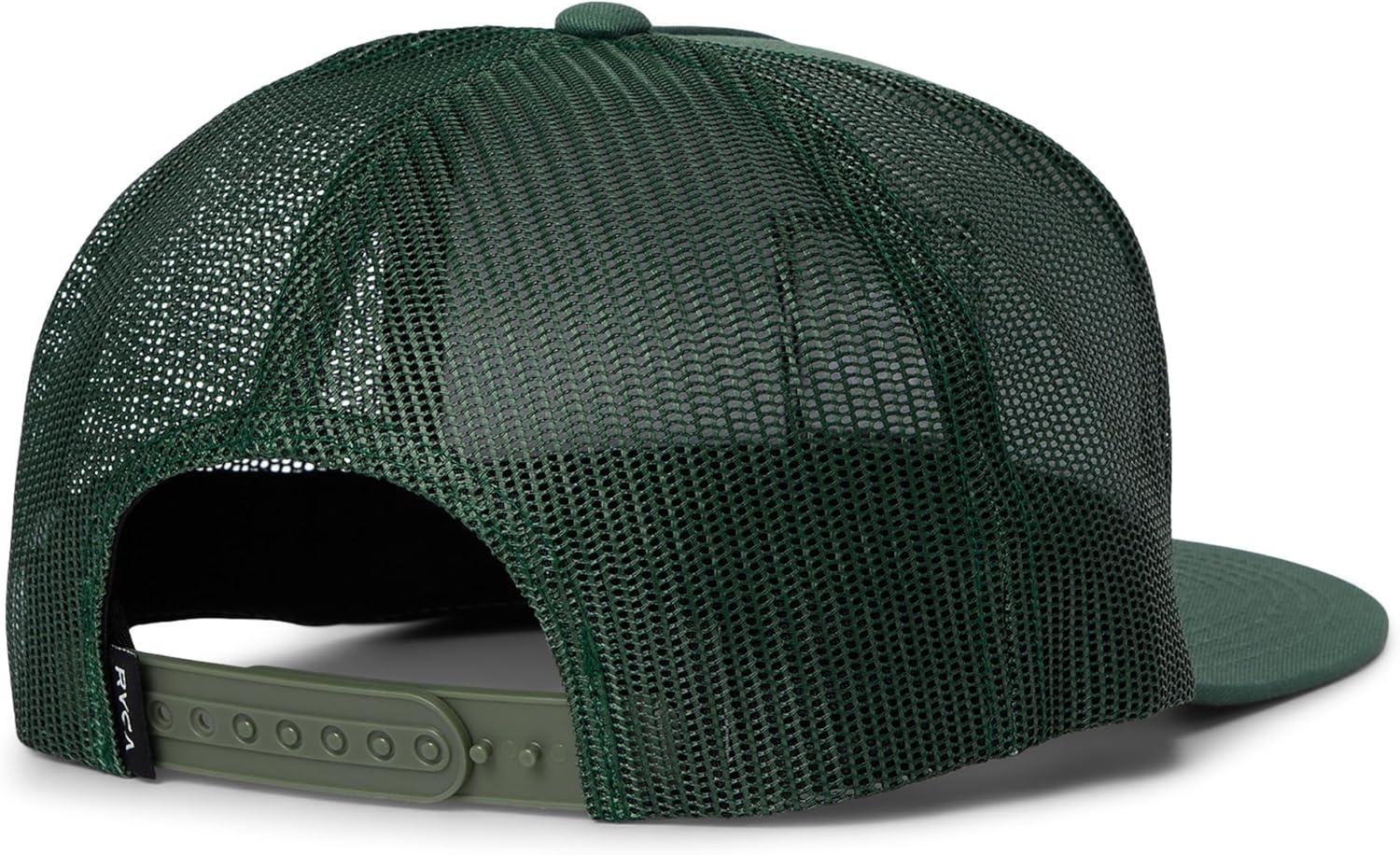 image:imageRVCA Mens Va All The Way TruckerBalsam Green