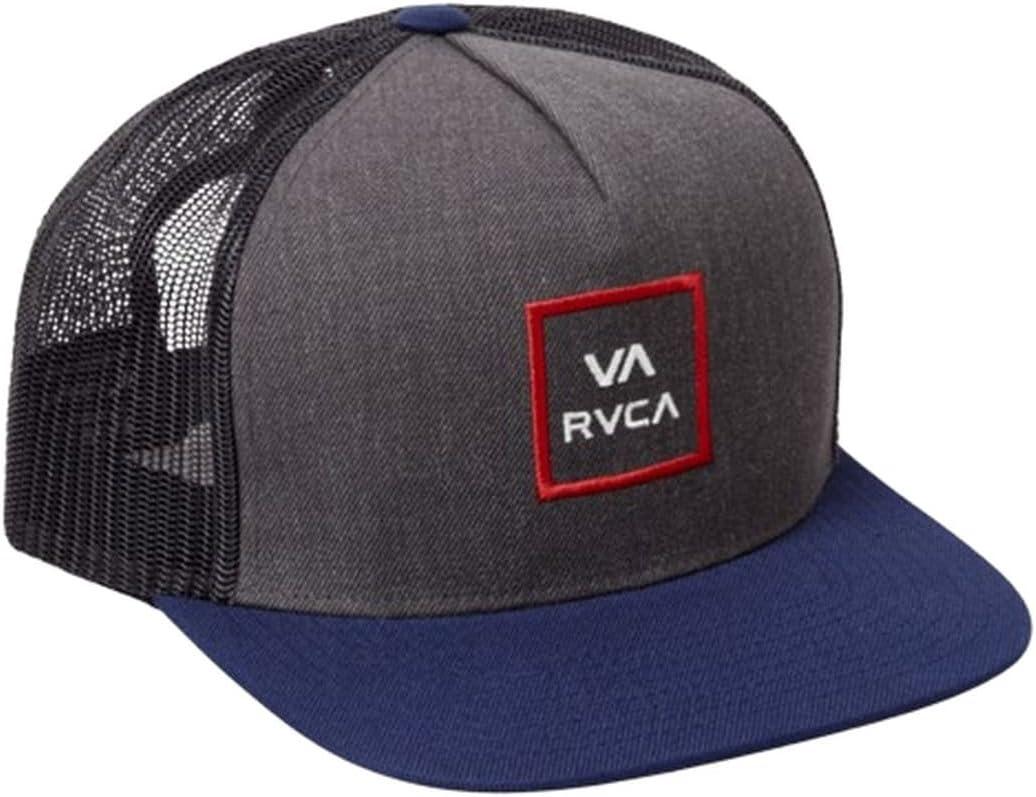 image:imageRVCA Mens Va All The Way TruckerHeather CharcoalNavy