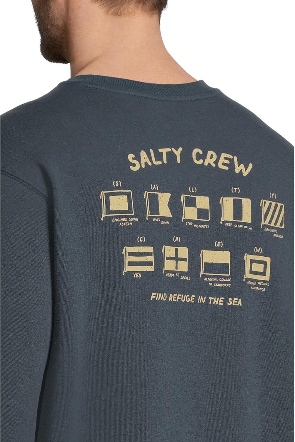 image:imageSalty Crew mens Call Sign Crew FleeceNavy