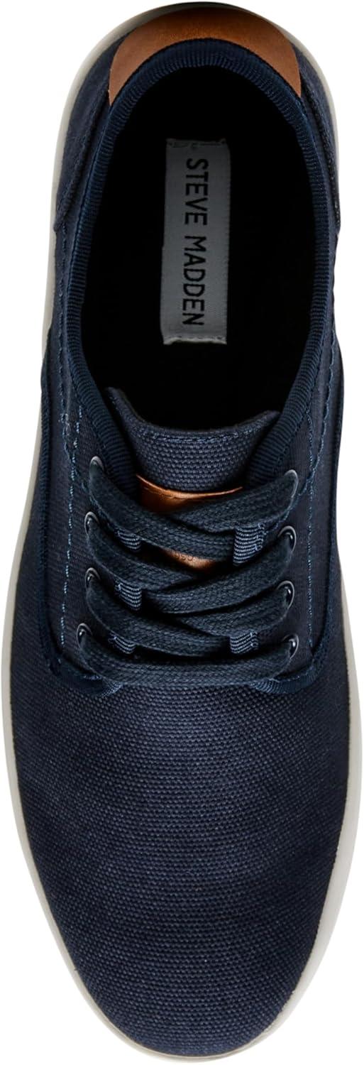 image:imageSteve Madden Mens Fenta Fashion SneakerNavy Canvas