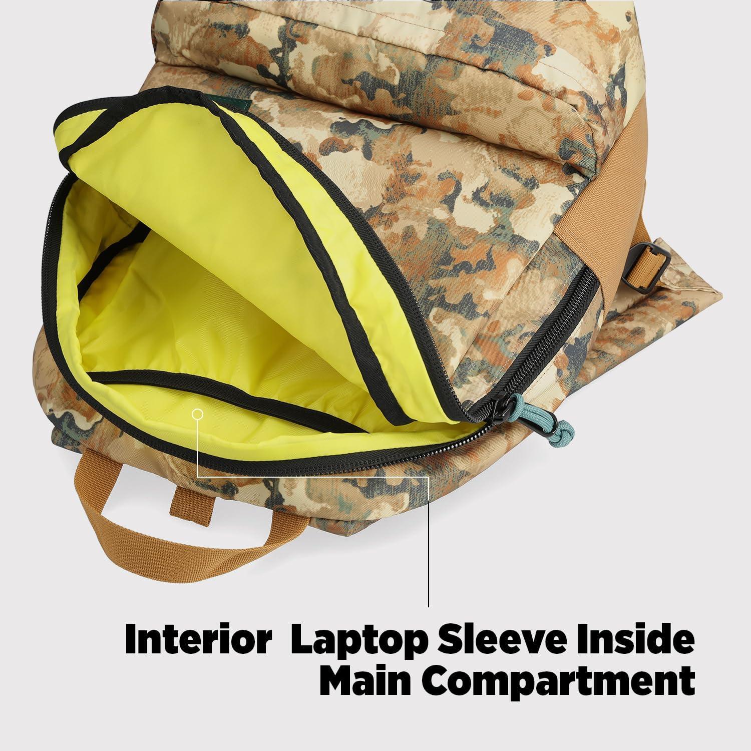 image:imageTopo Designs Unisex Dash Pack Blur Camo Sand One SizeDark KhakiNavy