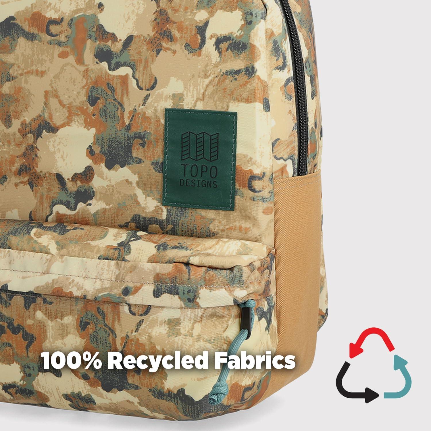 image:imageTopo Designs Unisex Dash Pack Blur Camo Sand One SizeDark KhakiNavy