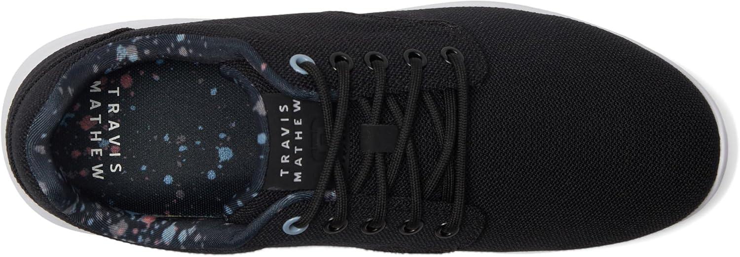image:imageTravisMathew Mens The Daily 20 KnitBlackSplatter