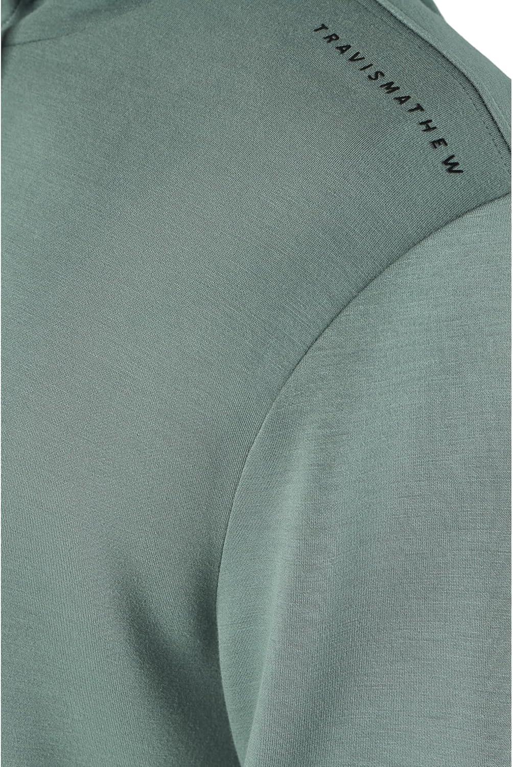 image:imageTravisMathew mens Fibercloud HoodieBalsam Green