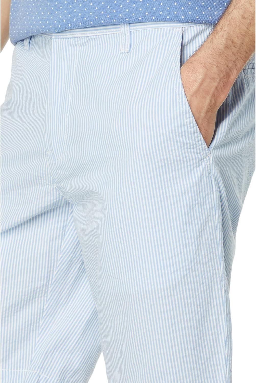 image:imageUS POLO ASSN Seersucker Hartford ShortsBlue White Stripe